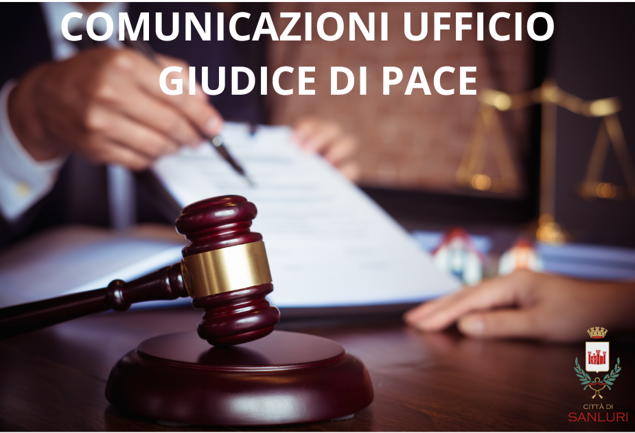 Comunicazione ufficio giudice di pace