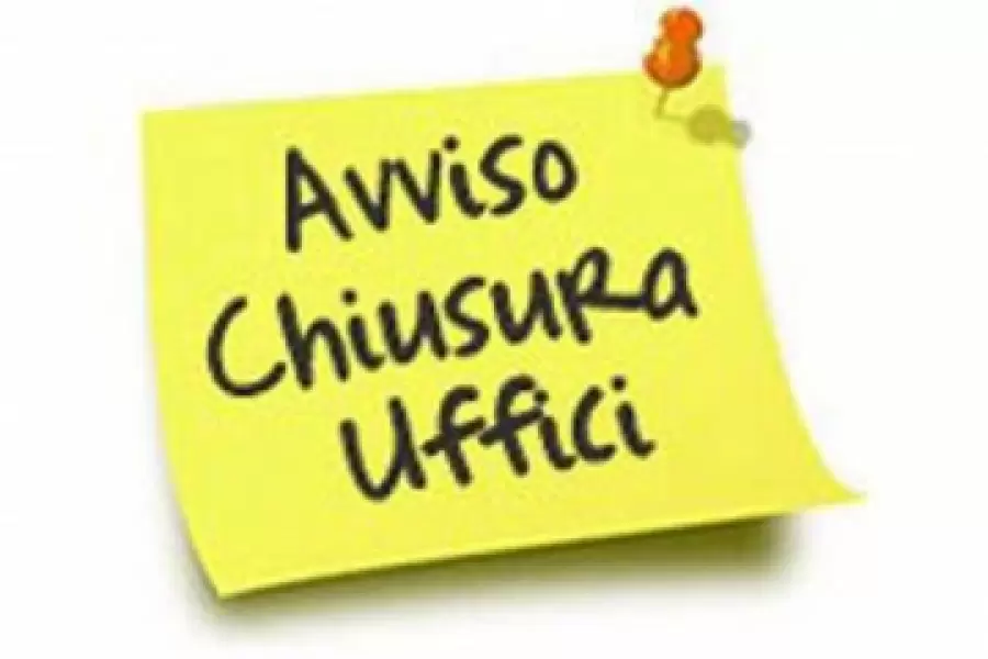 chiusura uffici Chiusura uffici
