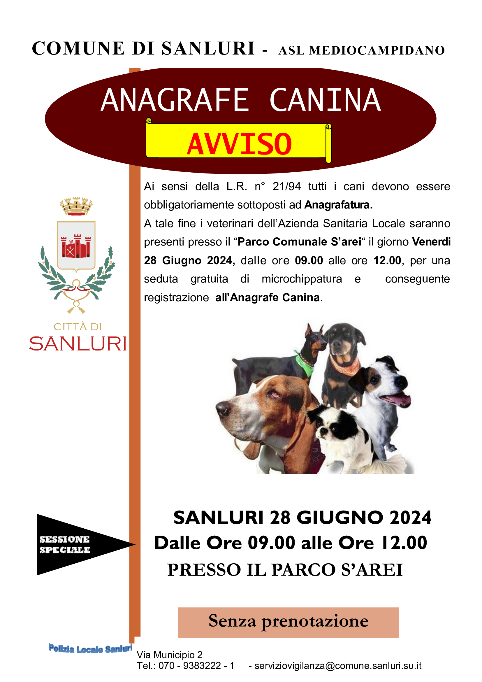 Anagrafatura 28 giugno 2024