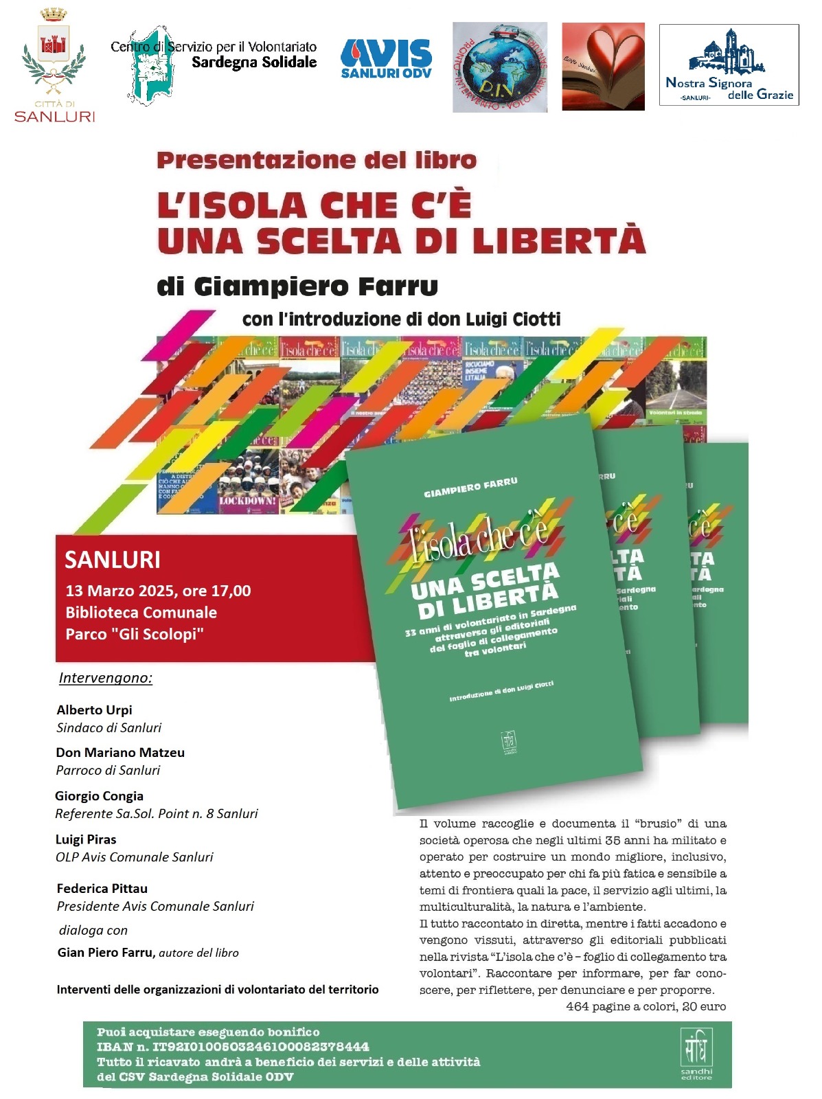 13 marzo presentazione libro