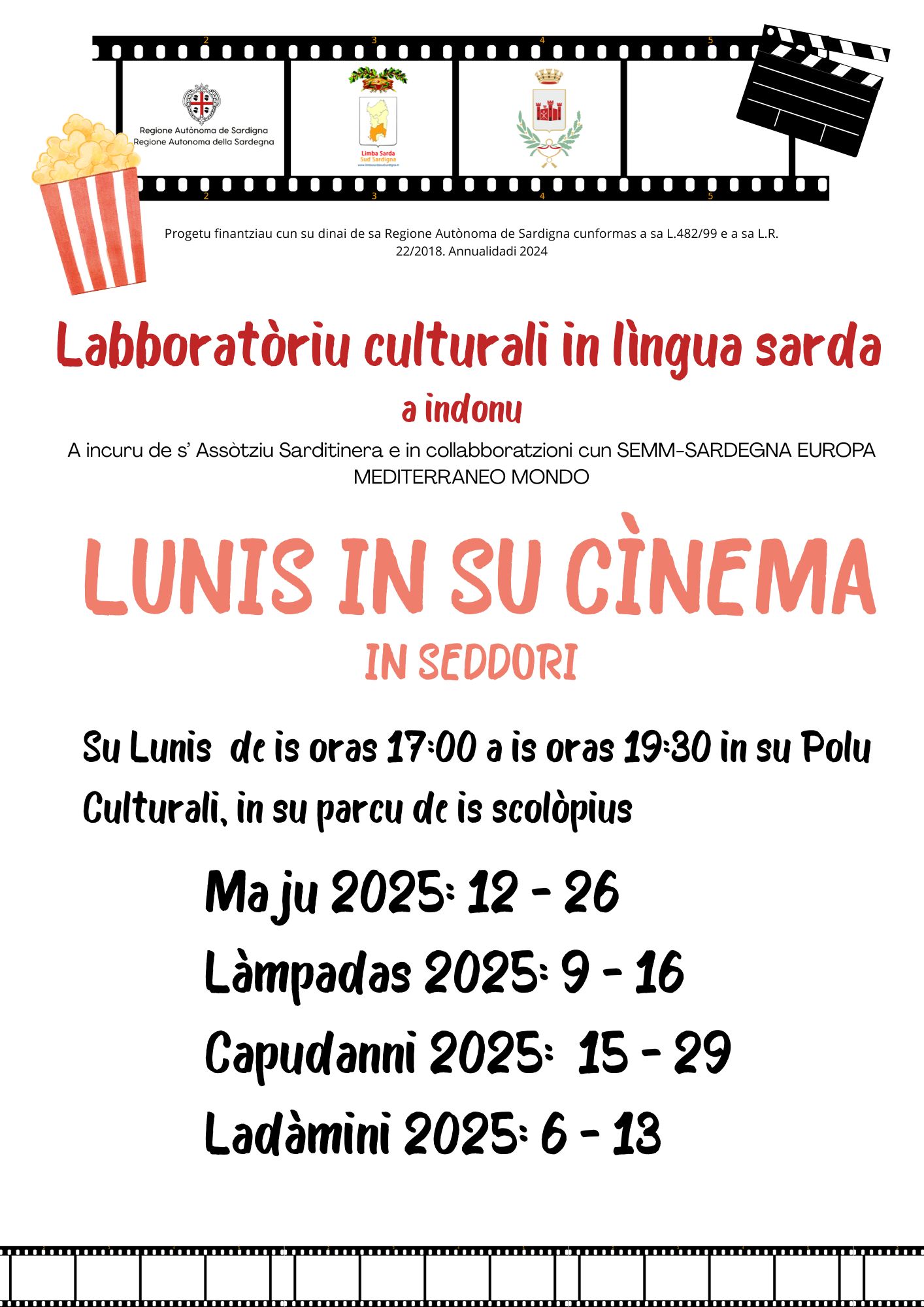 Labbortòriu culturali in l’ngua sarda