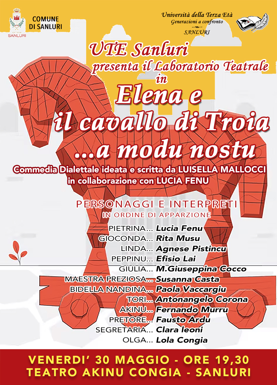 Teatro: Elena e il cavallo di Troia