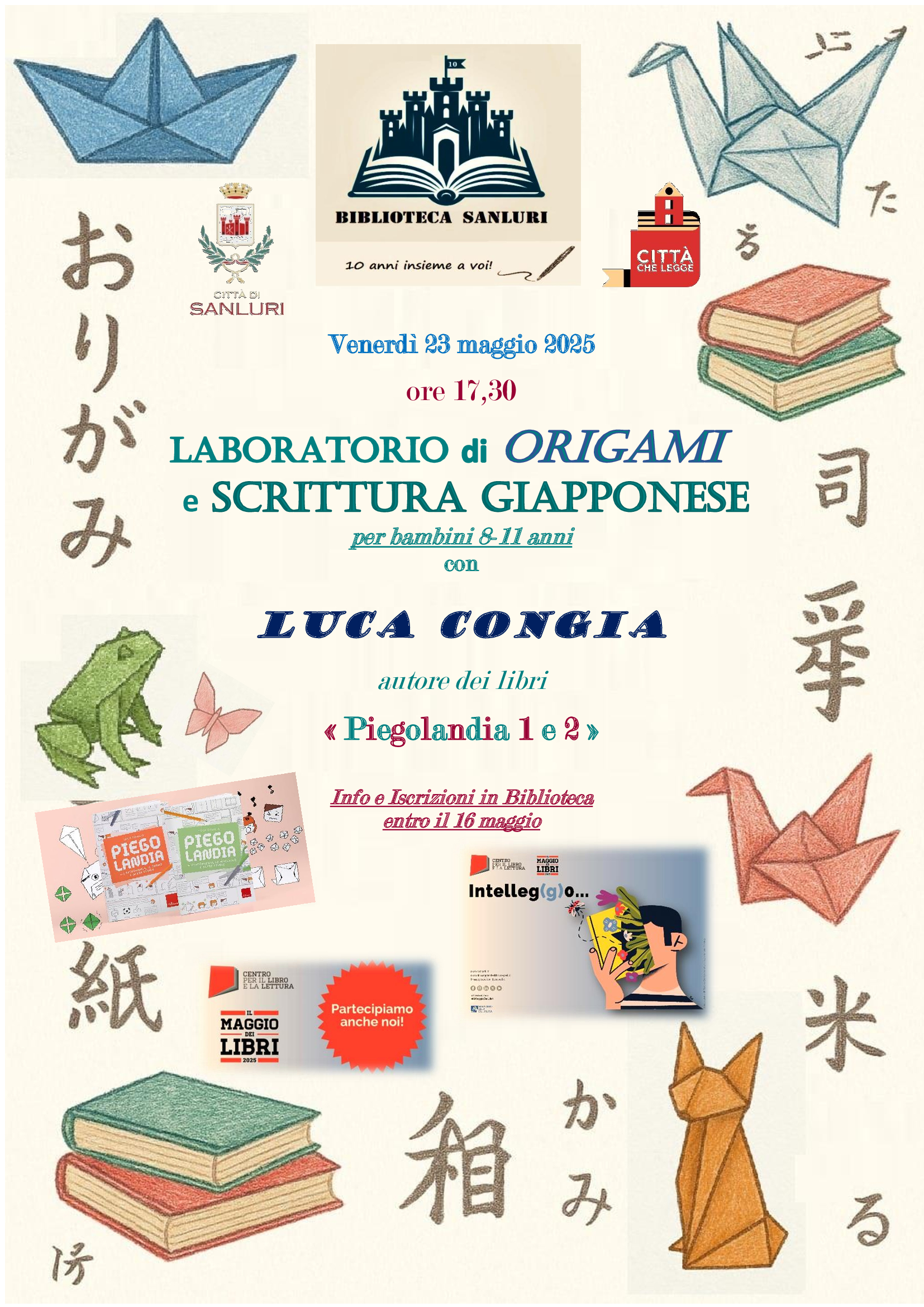 locandina Origami 23 maggio 2025